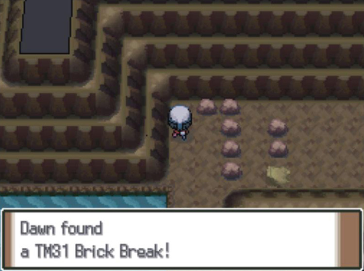 Obtaining TM31 Brick Break in Oreburgh Gate / Pokémon Platinum