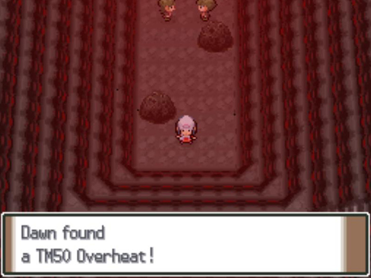 Obtaining TM50 Overheat. / Pokémon Platinum