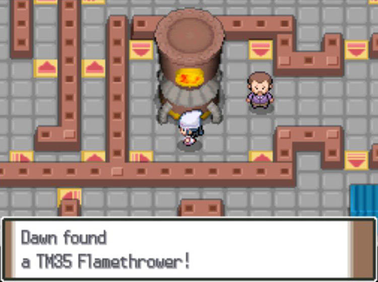 Acquiring TM35 Flamethrower / Pokémon Platinum