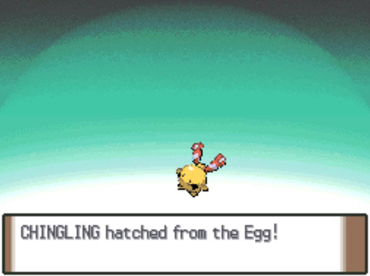 Hatching a Chingling / Pokémon Platinum