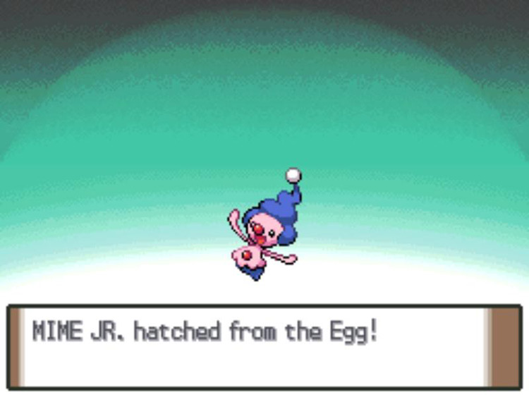 Hatching a Mime Jr. / Pokémon Platinum