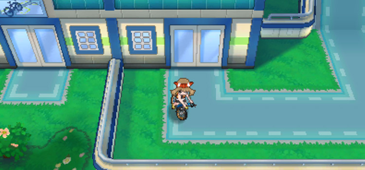 Entering Seaside Cycling Road in Pokémon Alpha Sapphire
