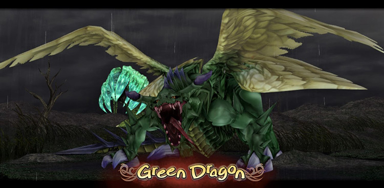 Green Dragon makes an entrance / FFCC Remastered