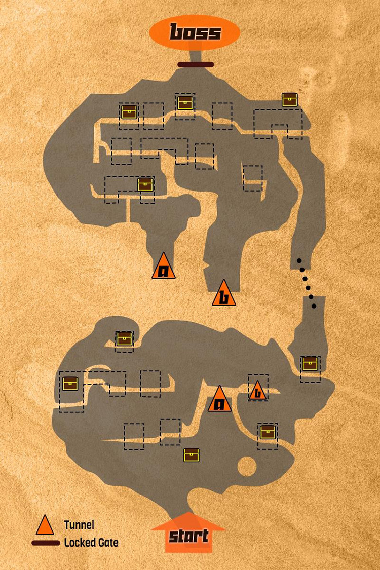 Map of Goblin Festival. / Final Fantasy Crystal Chronicles Remastered