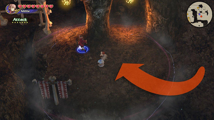 Crossing to the western wing of Area #2. / Final Fantasy Crystal Chronicles Remastered