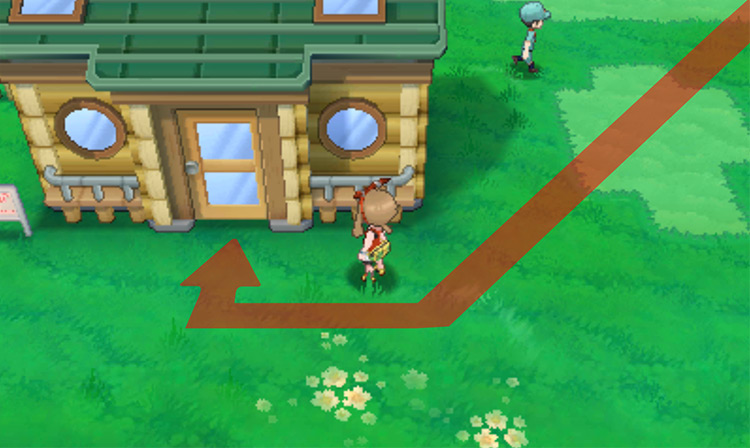 Outside Wanda’s house / Pokémon Omega Ruby and Alpha Sapphire
