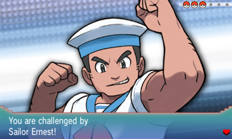 Challenging Sailor Ernest / Pokémon Omega Ruby and Alpha Sapphire