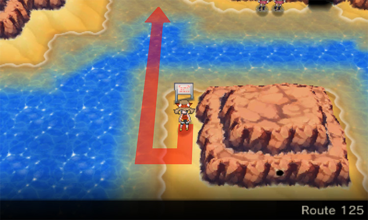 Route 125 / Pokémon Omega Ruby and Alpha Sapphire