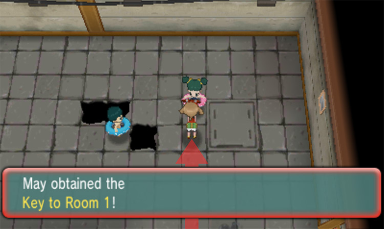 Obtaining the Key to Room 1 / Pokémon Omega Ruby and Alpha Sapphire
