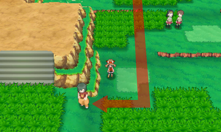 Poké Maniac Steve’s exact location / Pokémon Omega Ruby and Alpha Sapphire