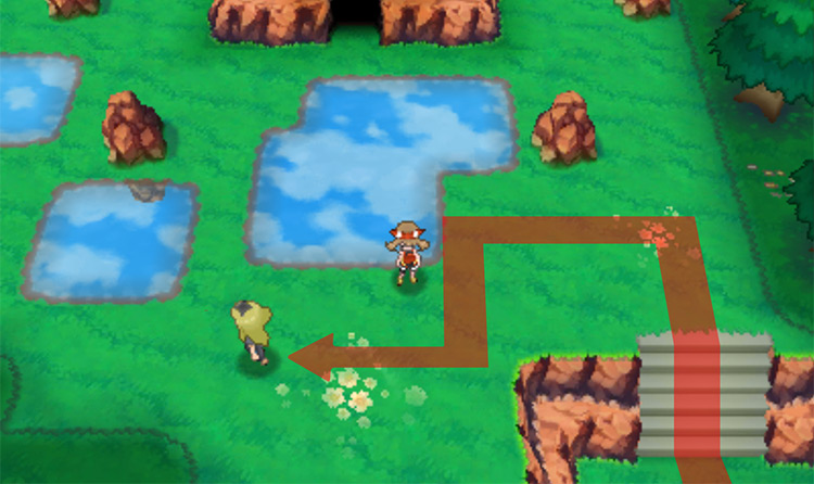 Delinquent Sharlene’s location / Pokémon Omega Ruby and Alpha Sapphire