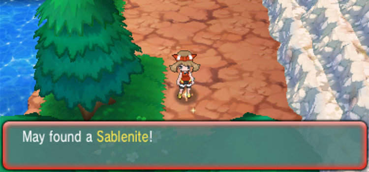 Finding the Sablenite in Sootopolis City (Pokémon Alpha Sapphire)