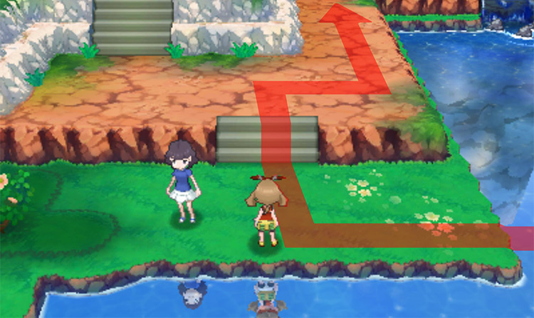 West section of Sootopolis City / Pokémon Omega Ruby and Alpha Sapphire