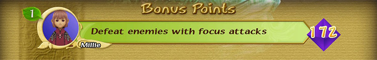 Bonus Point tally. / Final Fantasy Crystal Chronicles Remastered