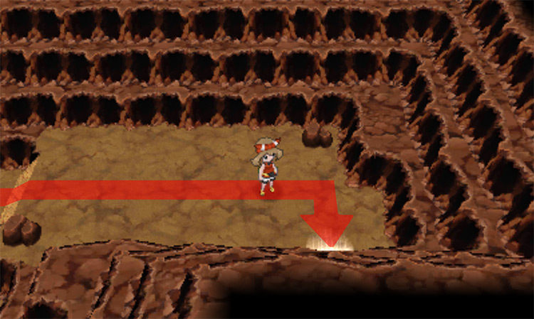 The cave’s exit / Pokémon Omega Ruby and Alpha Sapphire