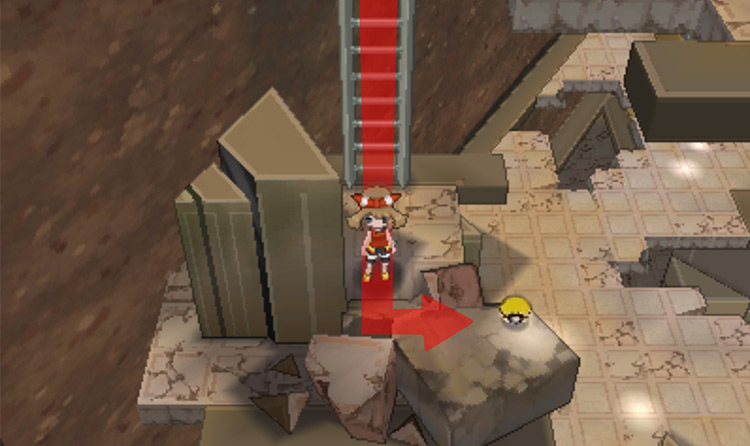 The location of TM64 Explosion / Pokémon Omega Ruby and Alpha Sapphire