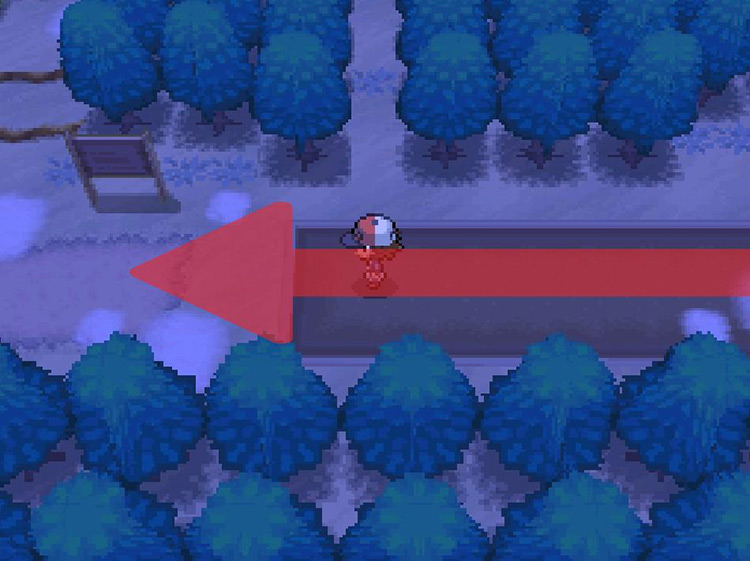 Continue west onto Route 6. / Pokemon BW
