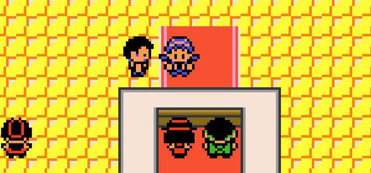 At the Goldenrod Department Store's 5th floor in Pokémon Crystal
