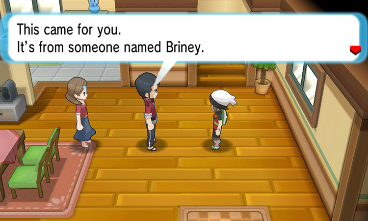 Receiving the S.S. Ticket from Norman / Pokémon ORAS