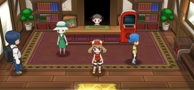 Inside the battle resort daycare center (Pokémon Alpha Sapphire)