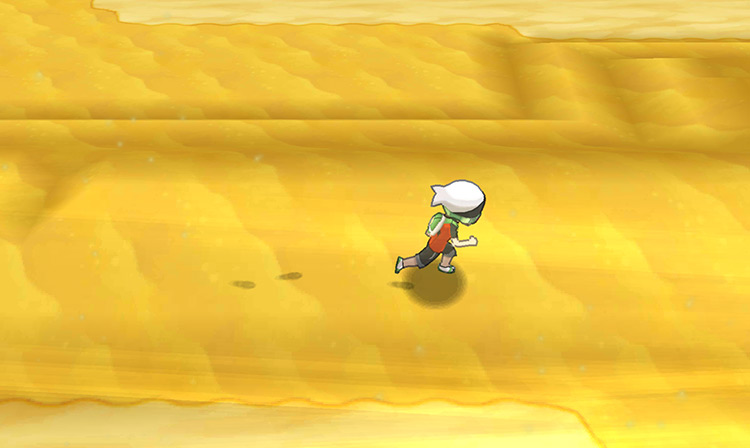 Finding a Sandshrew in the Route 111 desert / Pokémon ORAS