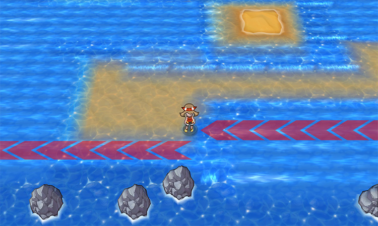 The next water current to take / Pokemon ORAS