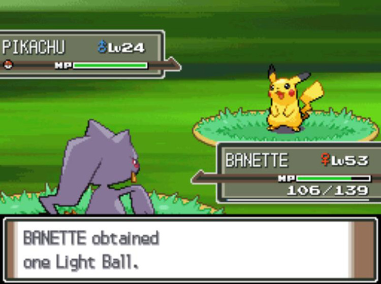 Stealing a Light Ball using Trick / Pokémon Platinum