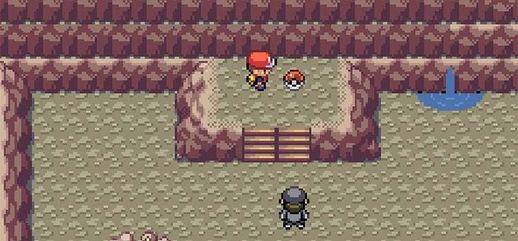 The Thief TM inside Mt. Moon in Pokémon FireRed
