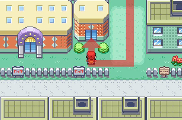 Enter the Prize Corner in Celadon. / Pokémon FireRed and LeafGreen