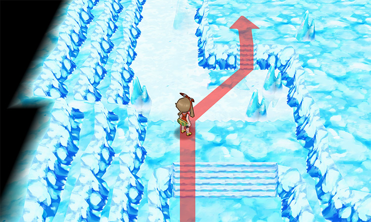 The second ice floor puzzle / Pokémon Omega Ruby and Alpha Sapphire