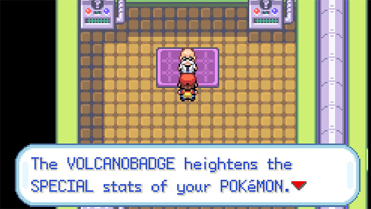 Defeating Blaine in the Cinnabar Island Gym / Pokémon FireRed & LeafGreen