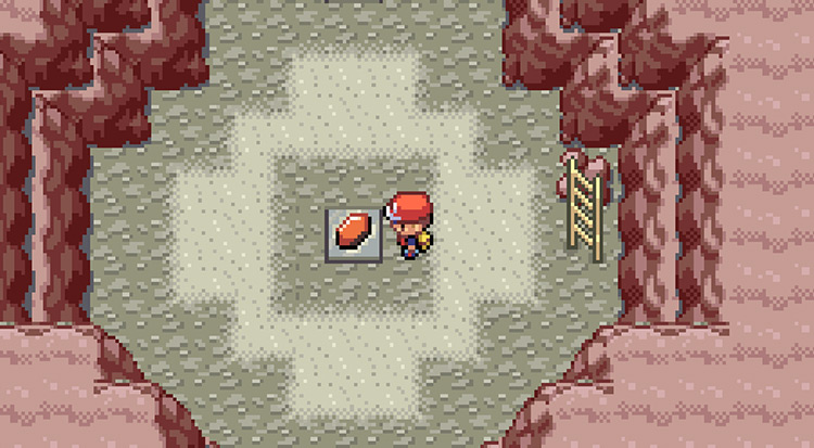 Finding the Ruby at the bottom of Mt. Ember / Pokémon FRLG