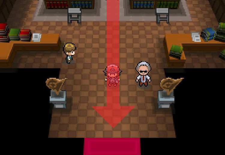 Exit into the Museum. / Pokemon BW