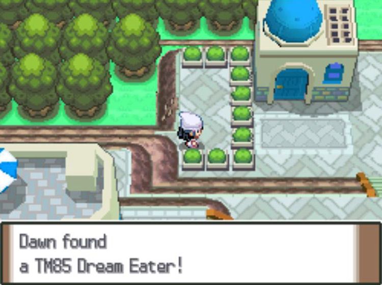 Obtaining TM85 Dream Eater / Pokémon Platinum
