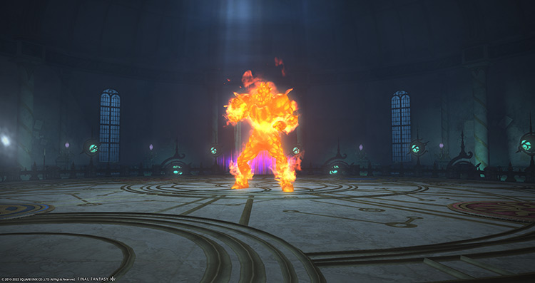 Liquid Flame boss / Final Fantasy XIV