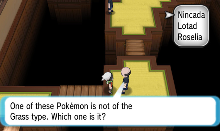 The first Mechadoll asks a question / Pokémon ORAS