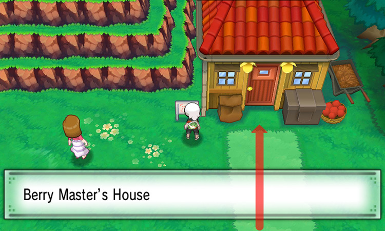 Arriving at the Berry Master’s House. / Pokemon ORAS