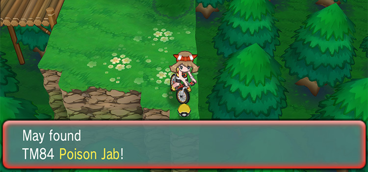 Getting the Poison Jab TM on a Mirage Mountain spot (Pokémon ORAS)