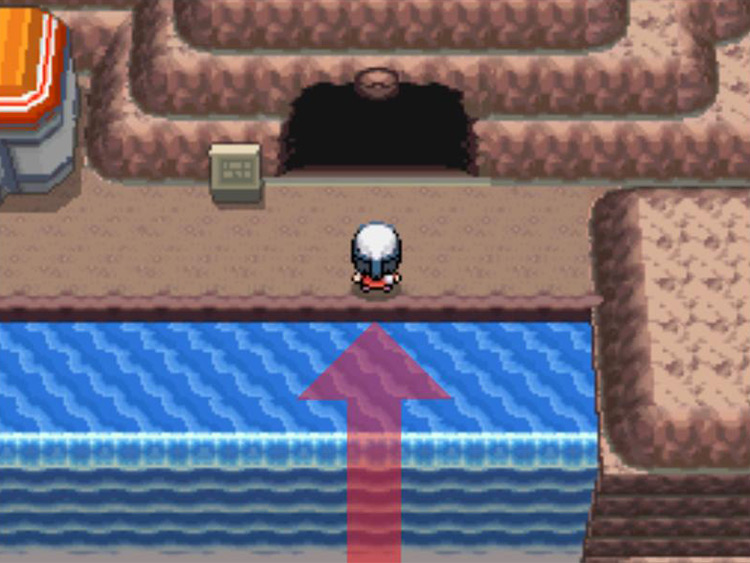 Approaching Victory Road, the path to the Pokémon League. / Pokémon Platinum