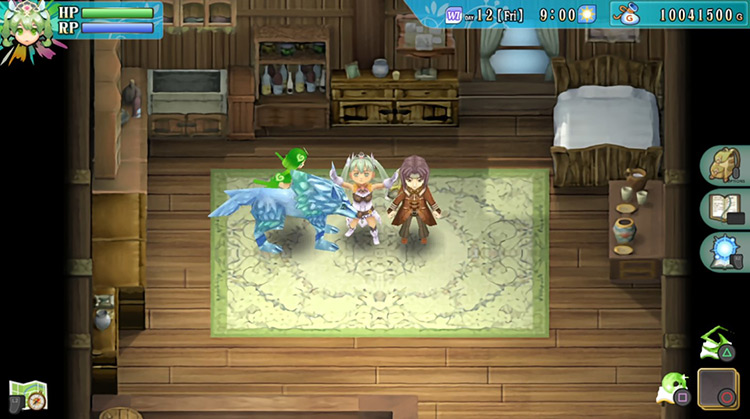 The monster expert in his house found in Selphia Plain West / Rune Factory 4