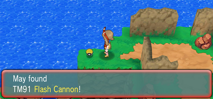 Finding the Flash Cannon TM in Pokémon Omega Ruby