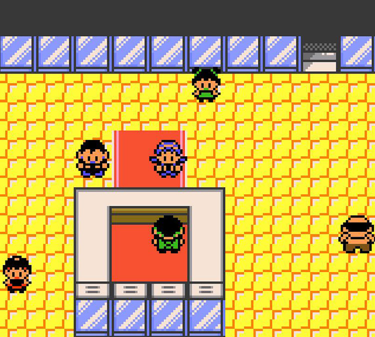 TM Corner at Goldenrod City’s Dept. Store, 5F / Pokémon Crystal