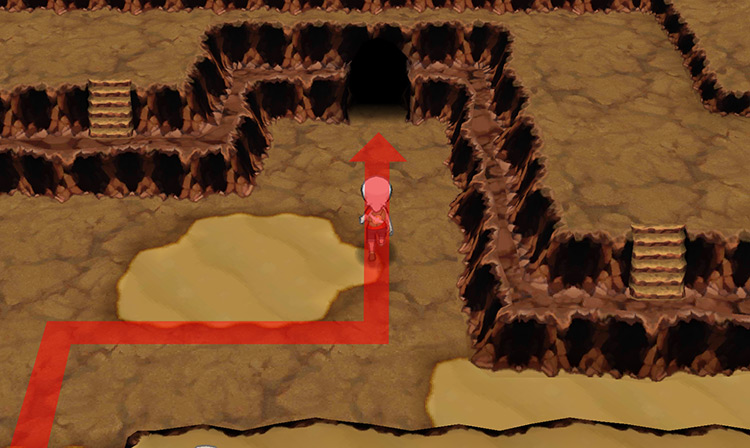 The entrance to the inner room. / Pokémon Omega Ruby and Alpha Sapphire