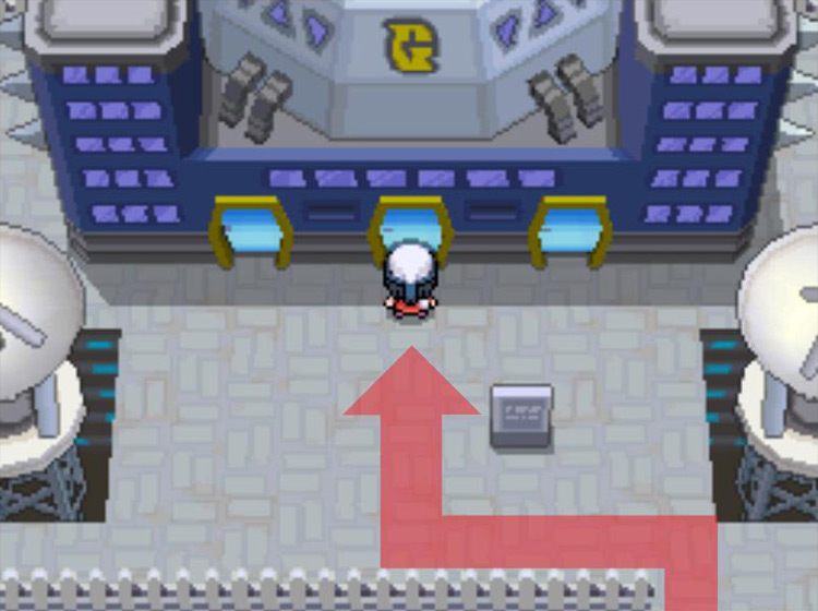 Entering Galactic HQ. / Pokémon Platinum