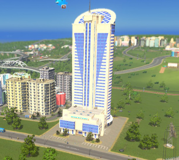 The Transport Tower / Cities: Skylines