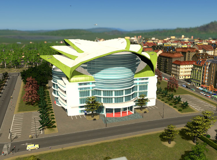 The Expo Center / Cities: Skylines