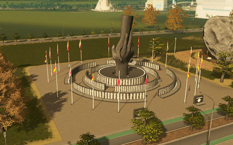 The Disaster Memorial / Cities: Skylines