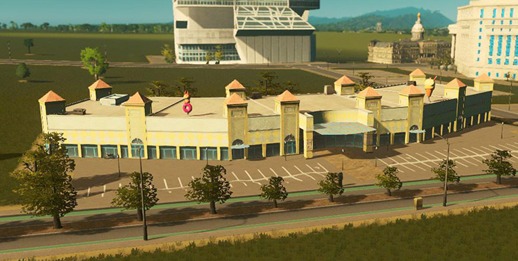 The Mall of Moderation / Cities: Skylines