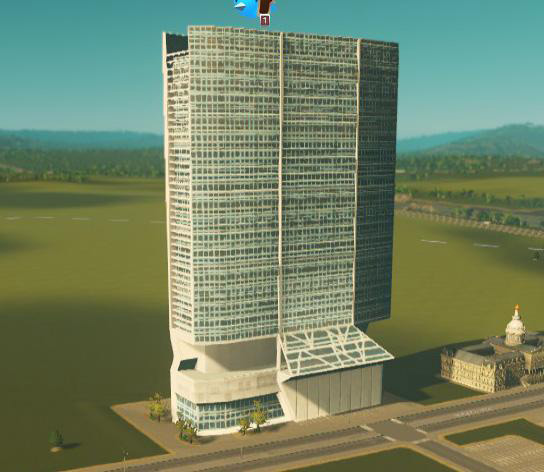 The High Interest Tower / Cities: Skylines