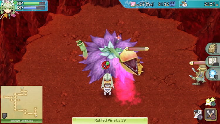 Rafflesia in its normal phase / Rune Factory 4